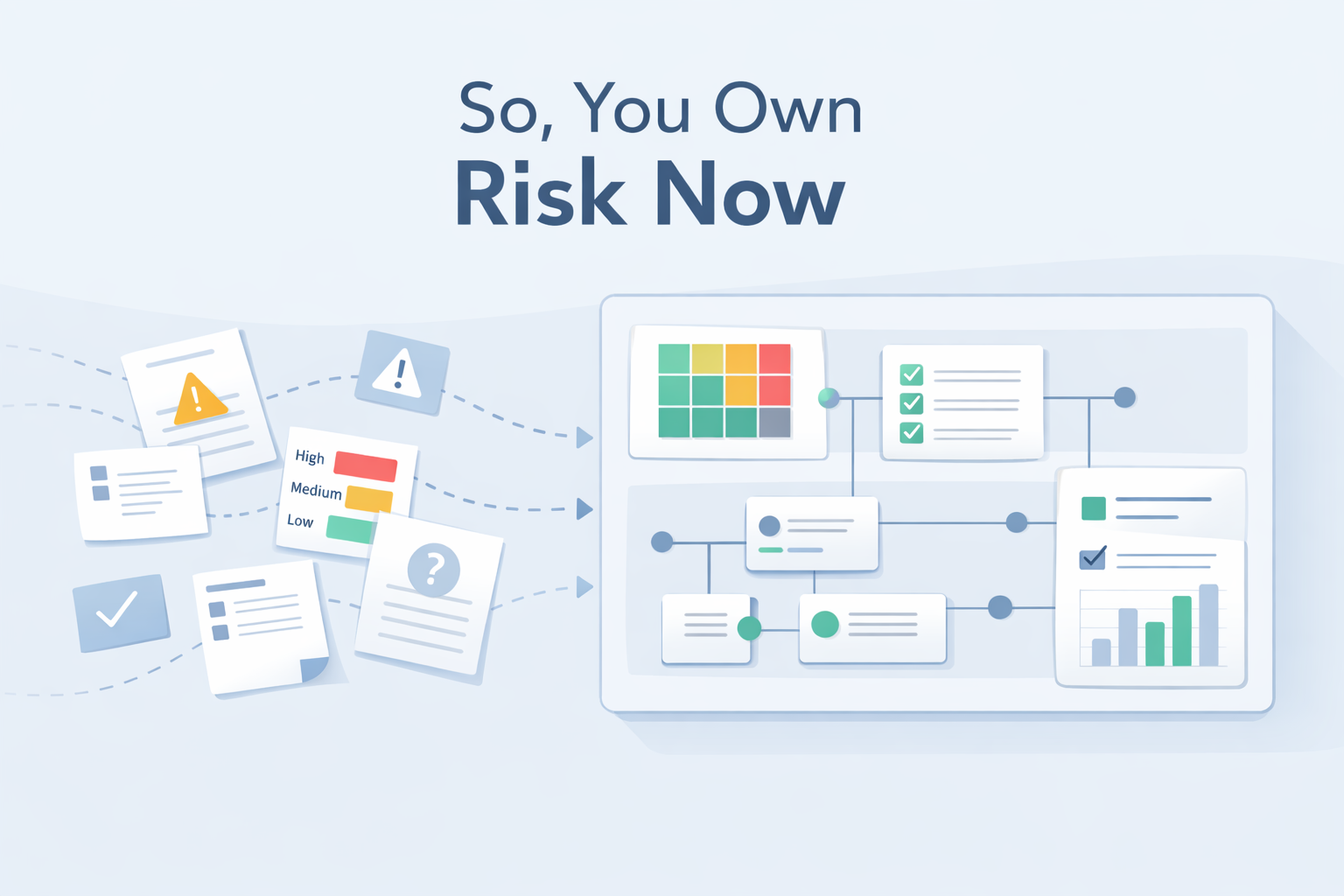 Minimalist illustration of a interview panel meeting in a modern boardroom